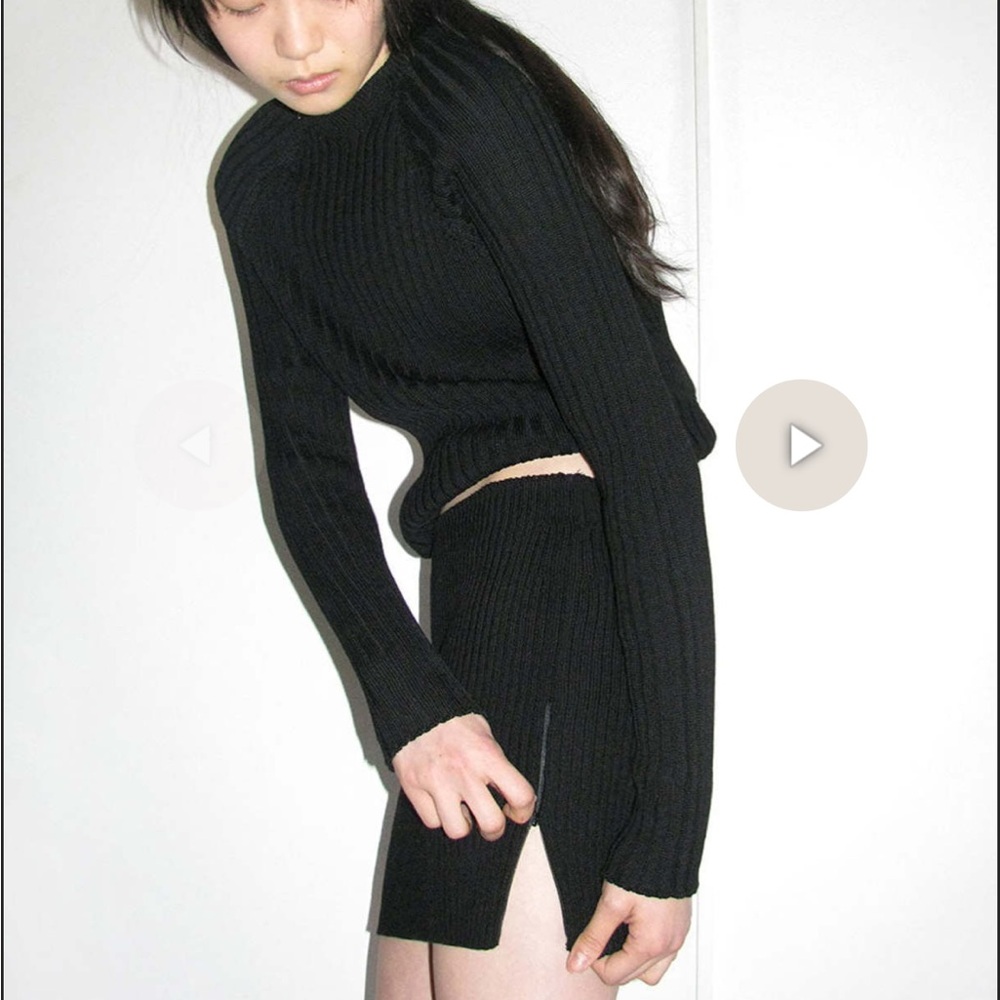 Paloma Wool Ninja Zip Skirt and Sheriff Zip Sweater Set